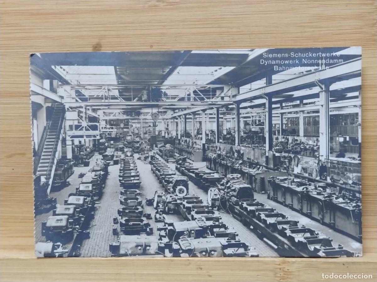 Postales: SIEMENS - FABRICA - FOTOGRAFICA - POSTAL ANTIGUA -(116.990)