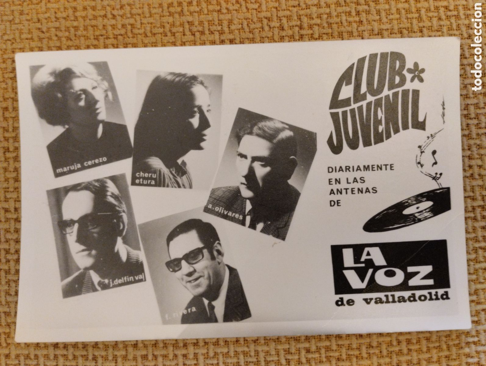 Postales: Postal antigua Club Juvenil La Voz de Valladolid