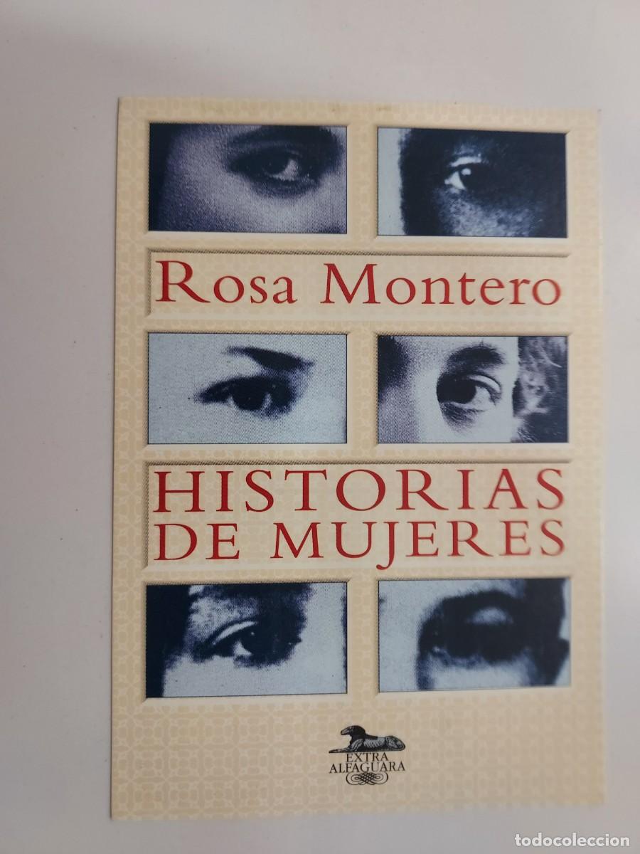 Postales: POSTAL PUBLICITARIA ALFAGUARA PRESENTACION LIBRO HISTORIAS DE MUJERES, ROSA MONTERO. CIRCULO BELLAS