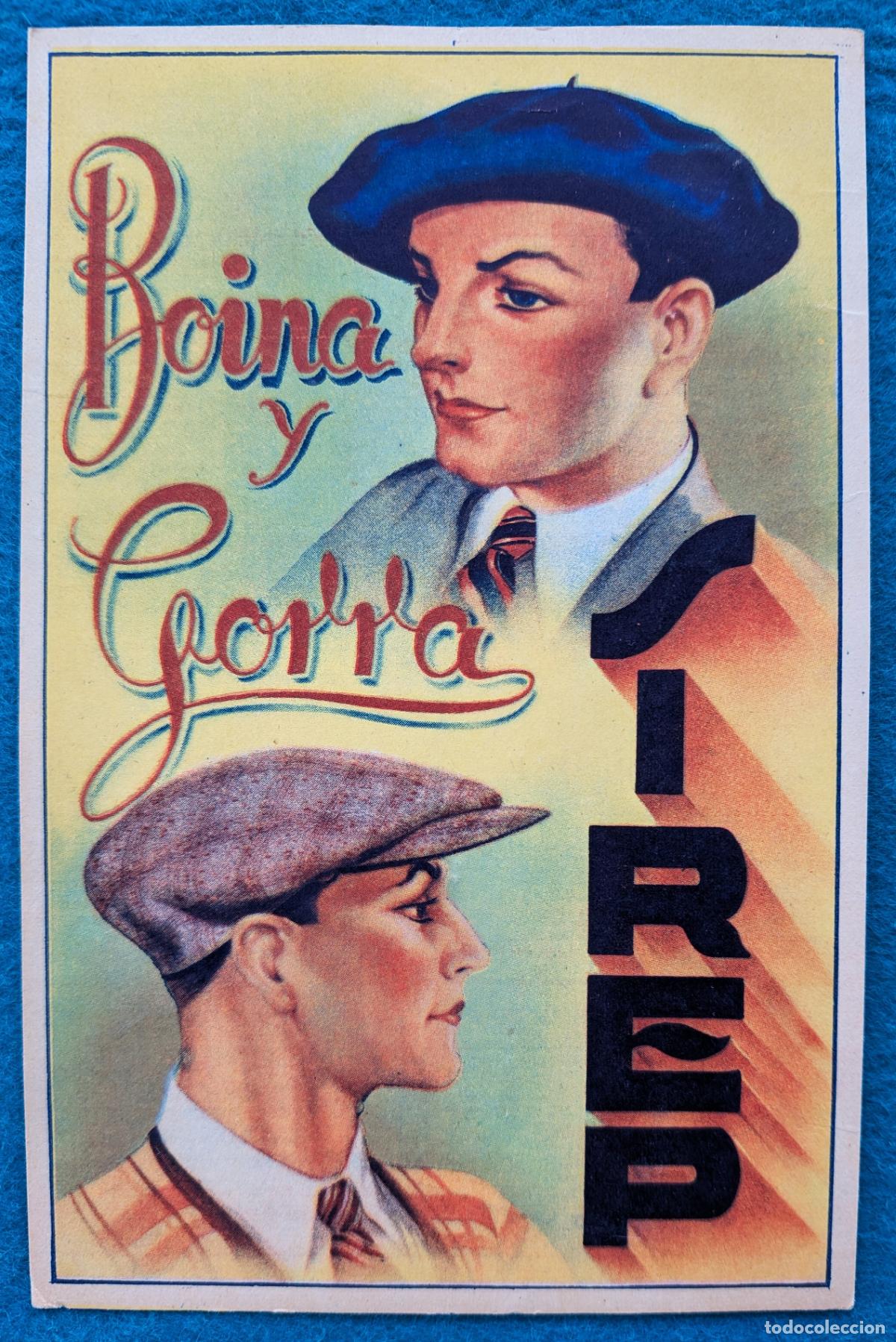 Postkarten: RW POSTAL PUBLICIDAD BOINA Y GORRA SIREP P2093