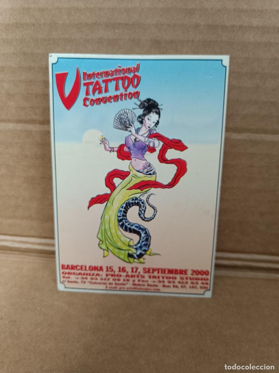 Postales: ANTIGUA POSTAL CON PUBLICIDAD V INTERNATIONAL TATTOO CONVENTION BARCELONA, TATUAJES -P31