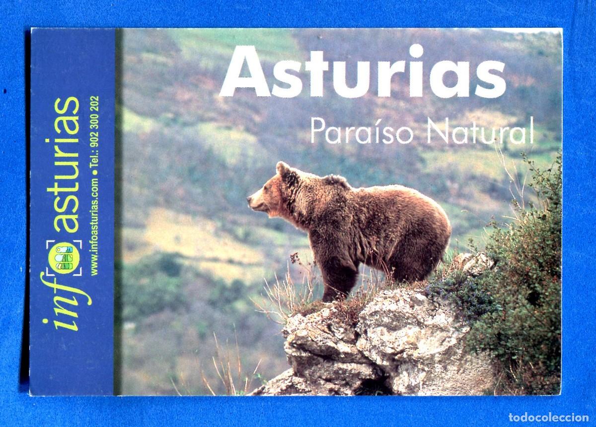 Postales: POSTAL PUBLICIDAD ASTURIAS PARAISO NATURAL EDITA TURISMO