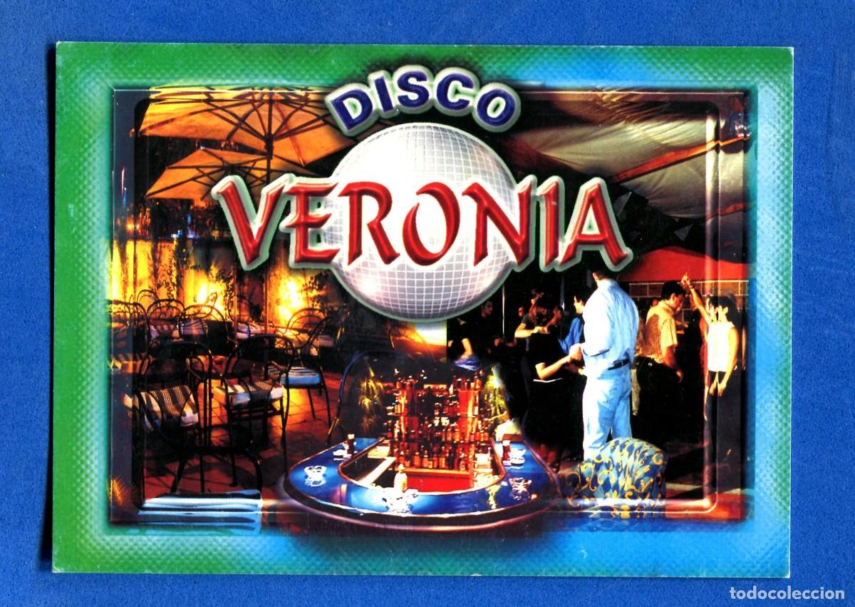 Postales: POSTAL PUBLICIDAD DISCO VERONIA TORREMOLINOS MALAGA