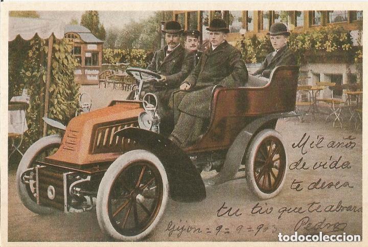 Postales: HISTORIA GRAFICA DEL SIGLO XX - FELICITACIONES DESDE GIJON 1903 - MATEU CROMO - S/C