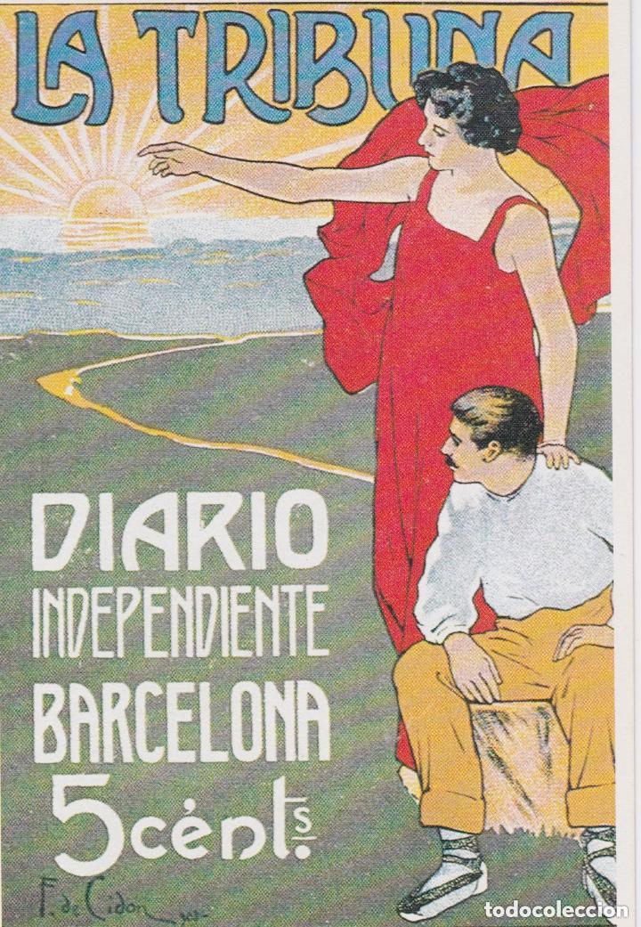 Postales: HISTORIA GRAFICA DEL SIGLO XX - LA TRIBUNA, DIARIO INDEPENDIENTE, BARCELONA - MATEU CROMO - S/C