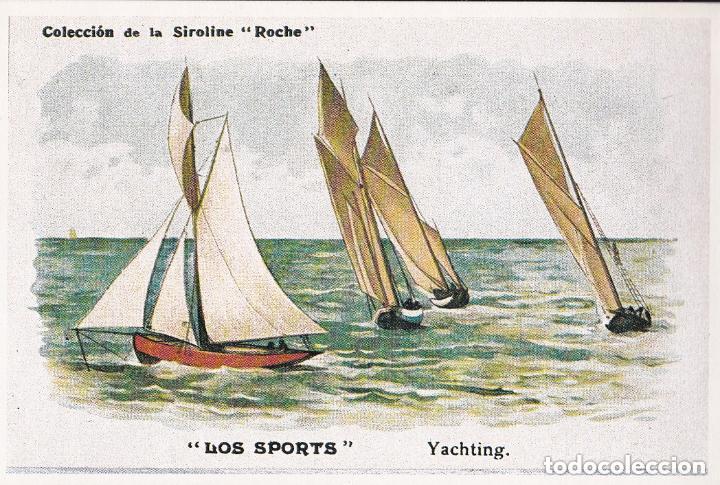 Postales: HISTORIA GRAFICA DEL SIGLO XX - LOS SPORTS, YACHTING - MATEU CROMO - S/C
