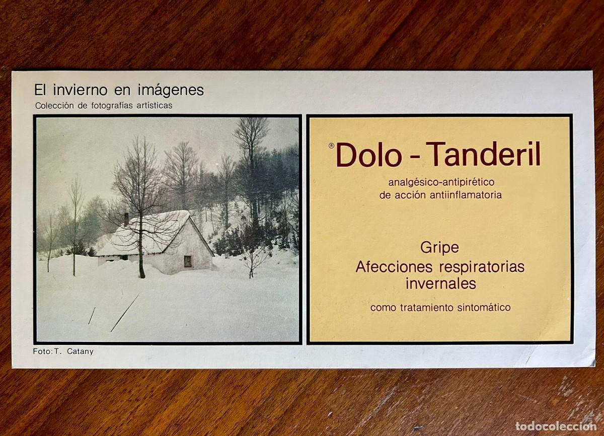 Postales: EL INVIERNO EN IM&Aacute;GENES - FOTO TONI CATANY - POSTAL PUBLICITARIA DE DOLO-TANDERIL GEIGY 1980