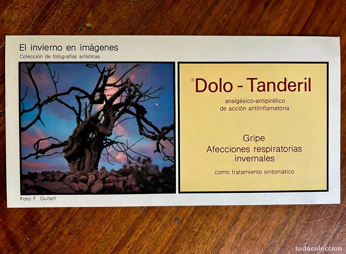 Postales: EL INVIERNO EN IM&Aacute;GENES - FOTO FRANCESC GUITART - POSTAL PUBLICITARIA DE DOLO-TANDERIL GEIGY 1980