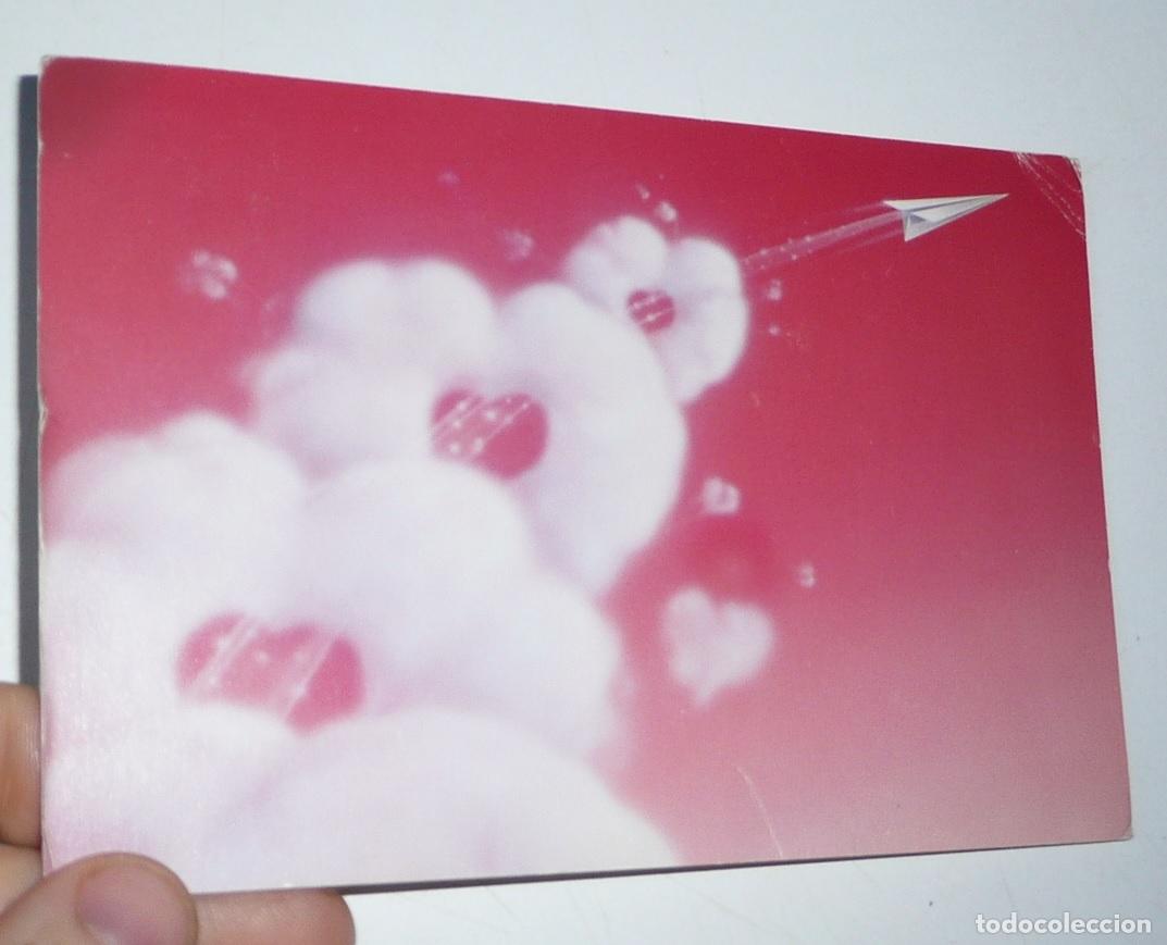 Cartes Postales: Postal Love is in the air. Circulada en 1988 con sello de Canad&aacute;.