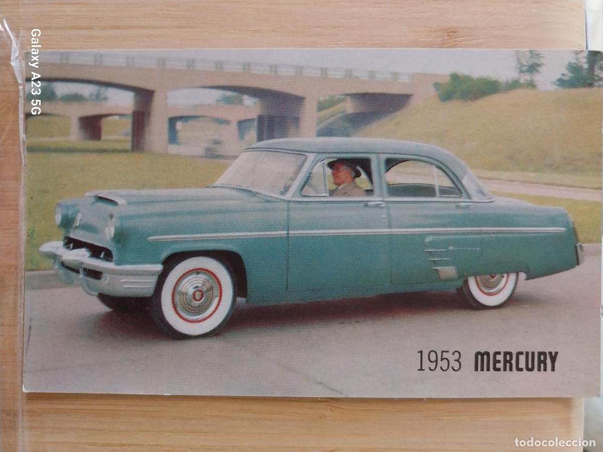 Cartoline: MRECURY TARJETA TAMA&Ntilde;O POSTAL A&Ntilde;O 1953 ORIGINAL USA 14X8.3CMS