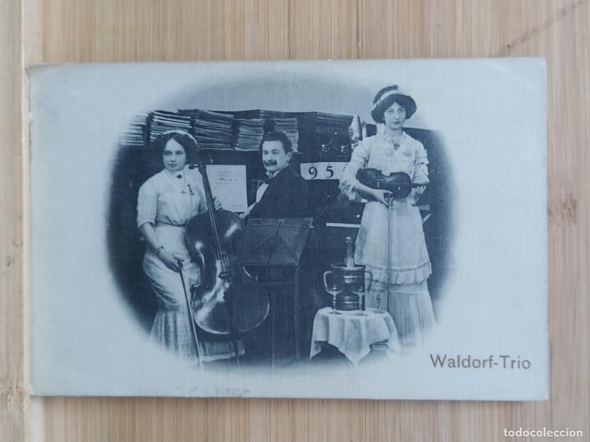 Postales: WALDORF TRIO - PUBLICIDAD GRUPO DE MUSICA - POSTAL ANTIGUA (117.038)