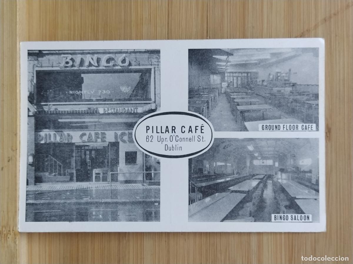 Postales: PILLAR CAFE BINGO - DUBLIN - POSTAL ANTIGUA PUBLICIDAD -(117.057)