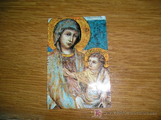 Postales: ** ESTAMPILLA DE MADONNA ITALIANA DE 1988 ** (TEXTO EN ITALIANO) &iexcl;&iexcl; PRECIO INCREIBLE !!