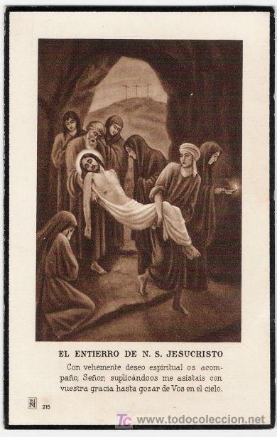 Postales: DIPTICO RECORDATORIO DE DEFUNCION. GRANADA. 1935. - Foto 1