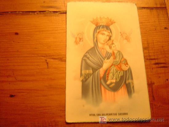 Postkarten: Postal de Ntra Sra del Perpetuo Socorro