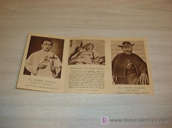 Cartoline: EL LEPROSO DE CRISTO,PADRE DAMIAN,ES EL BUEN PASTOR QUE DA LA VIDA POR SUS OVEJAS,HAUSER Y MENET