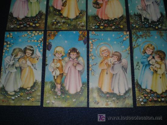 Postales: ESTAMPAS  RELIGIOSAS  - 9  NUMEROS - Foto 3