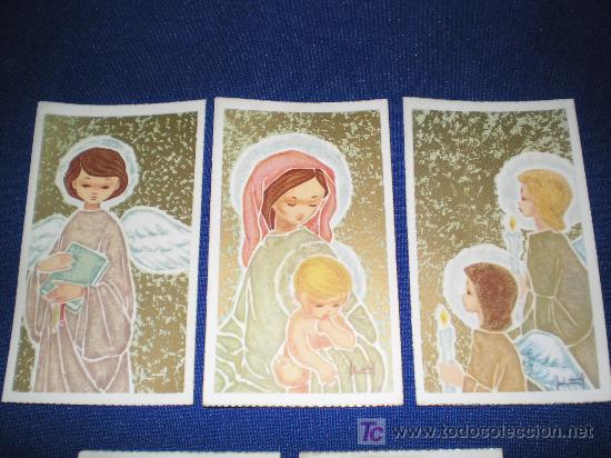 Postales: ESTAMPAS RELIGIOSAS - N&ordm; 1 AL 5 - Foto 3
