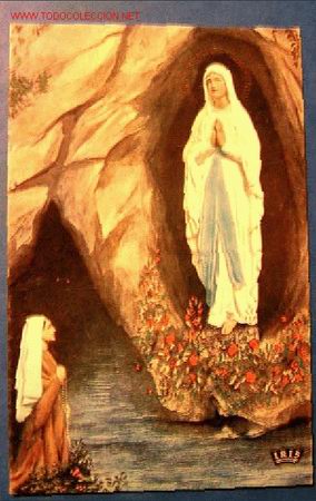 Postales: LOURDES. La aparici&oacute;n - Foto 1