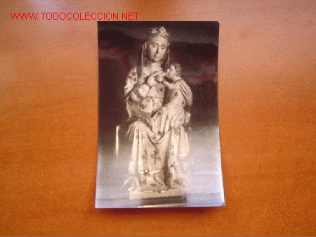 Postales: Postal  Virgen del S. XIV - Foto 1