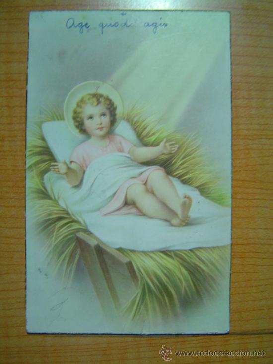 Postales: POSTAL NI&Ntilde;O JESUS SIN CIRCULAR