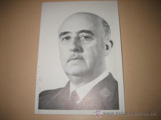 Postales: EN MEMORIA DE FRANCISCO FRANCO  20 DE NOV 1989  MENSAJES DEL CAUDILLO DESINTEGRACION NACIONAL