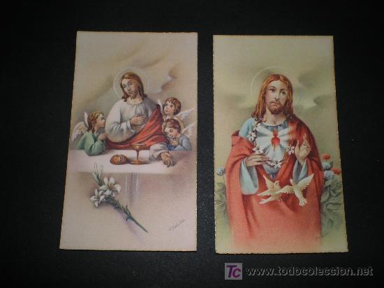 Postais: ESTAMPAS RELIGIOSAS - TAMA&Ntilde;O:  6 X 10CMS.