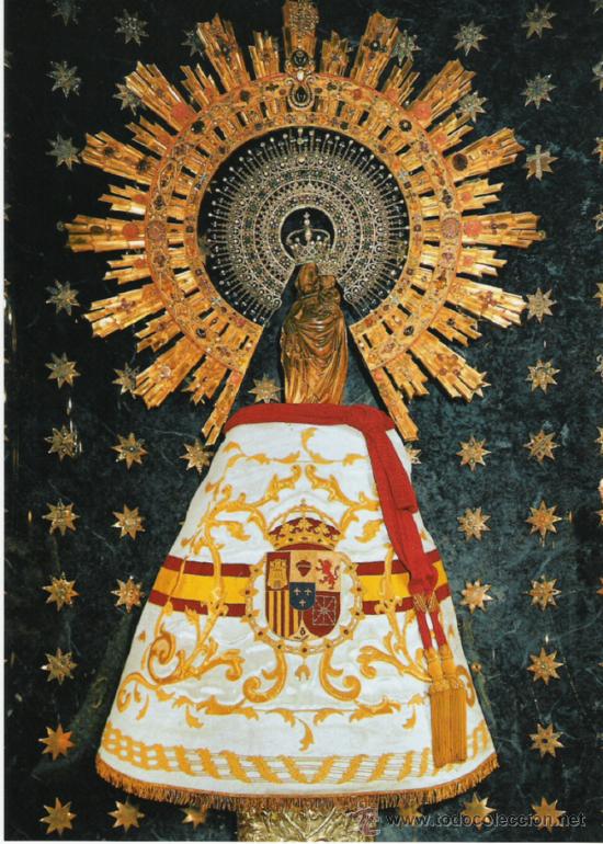 Postales: PRECIOSA POSTAL TAMA&Ntilde;O 22 x 15 cm.DE LA VIRGEN DEL PILAR