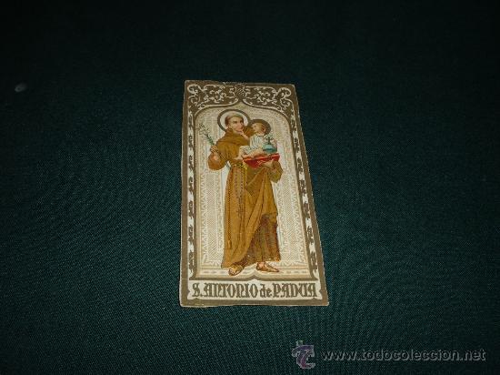 Postales: estampa san antonio de padua