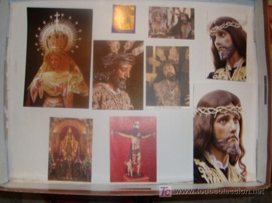 Postales: lote 9 estampas religiosas - Foto 1