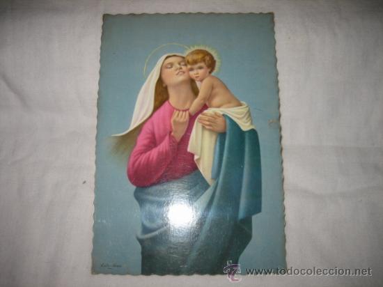 Postales: VIRGEN CON NI&Ntilde;O