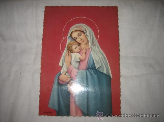 Postales: VIRGEN  CON NI&Ntilde;O