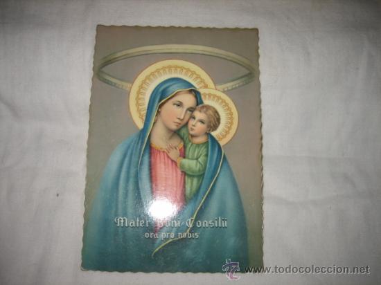 Postales: VIRGEN  CON NI&Ntilde;O