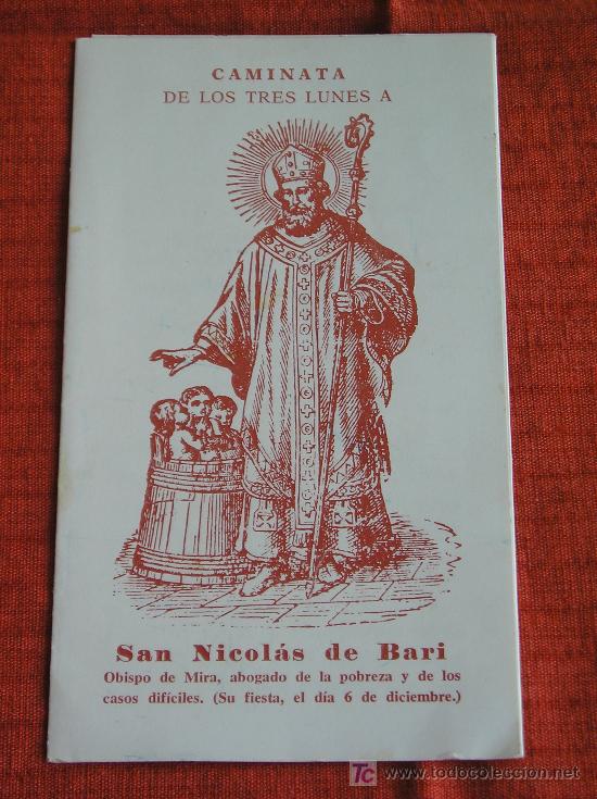 **triptico de san nicolas de bari (caminata de - Vendido en Subasta