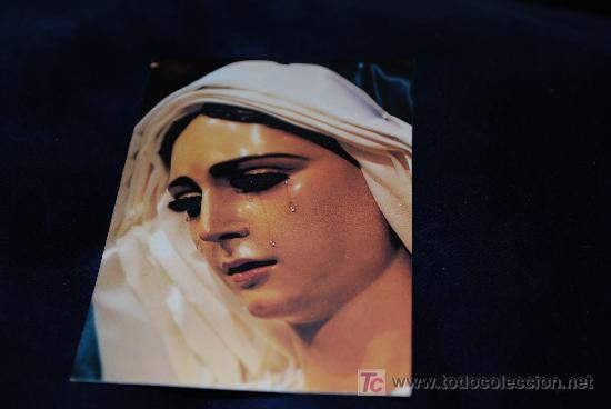 Postales: estampa de la virgen - Foto 1