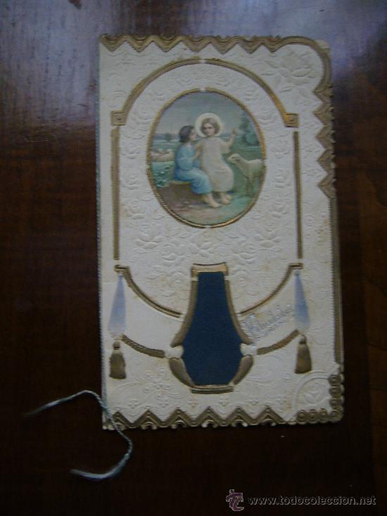 Postales: Recordatorio de navidad antiguo - Foto 1