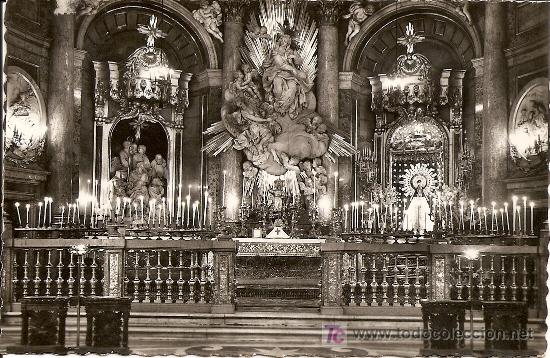 Postales: ZARAGOZA-SANTA CAPILLA DE LA VIRGEN DEL PILAR