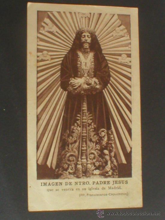 Postales: MADRID NUESTRO PADRE JESUS - Foto 1