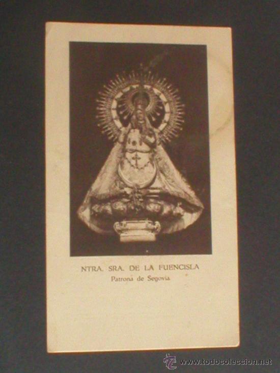 Postales: SEGOVIA VIRGEN DE LA FUENCISLA - Foto 1