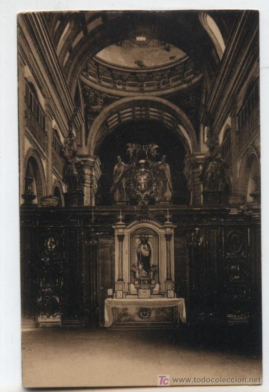 Cartes Postales: Monasterio de Samos.- Trascoro de la Iglesia.