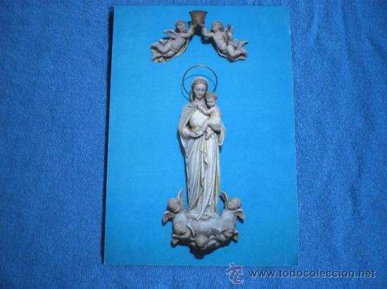 Cartes Postales: POSTAL RECORDATORIO ST CEBRIA DE VALLDOREIX MARE DEU DELS ANGELS NO CIRCULADA