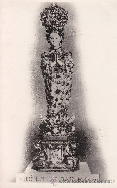 Postais: ESTAMPA. V&Iacute;RGENES. VIRGEN DE SAN P&Iacute;O V, EL ESCORIAL