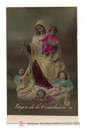 Postkarten: VIRGEN DE LA CONSOLACI&Oacute;N.