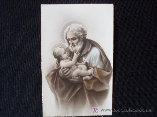 Postales: antigua postal religiosa . - Foto 1