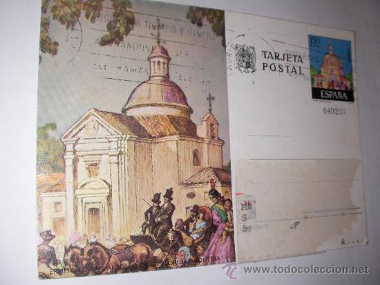 Postales: ANTIGUA POSTAL DE LA ERMITA DE SAN ANTONIO DE LA FLORIDA - ENVIO GRATIS A ESPA&Ntilde;A