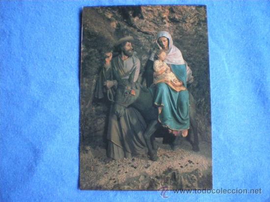 Postais: POSTAL BELEN LA SANTA FAMILIA A EGIPTO NO CIRCULADA