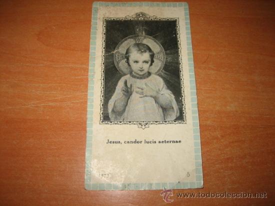 Postales: JESUS CANDOR LUCIS AETERNAE