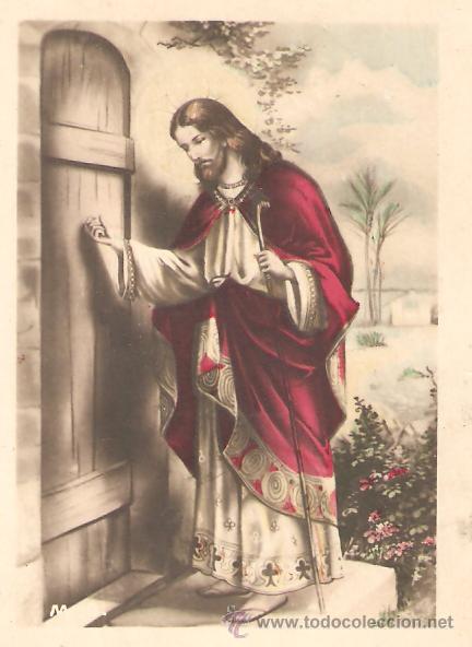 Postales: recordatorio comunion corazon de jesus.1930. - Foto 1