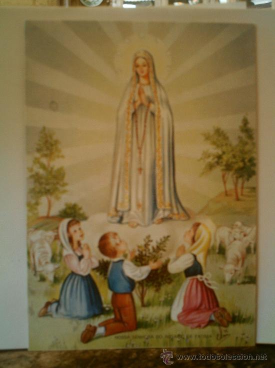 Postales: VIRGEN DE F&Aacute;TIMA CON LOS NI&Ntilde;OS - Foto 2