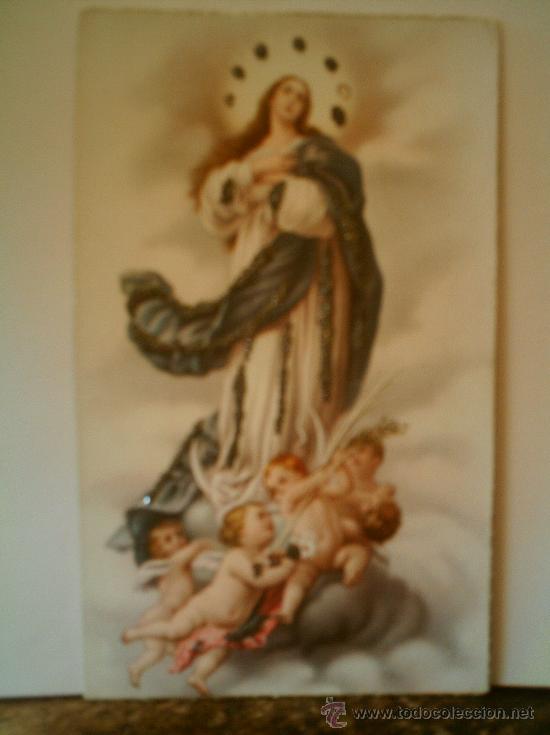 Postales: VIRGEN INMACULADA ESCRITA - Foto 2